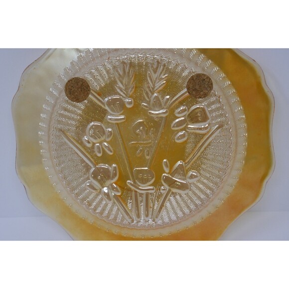 Jeannette Iris Iridescent Bread & Butter Plate - Picture 5 of 7